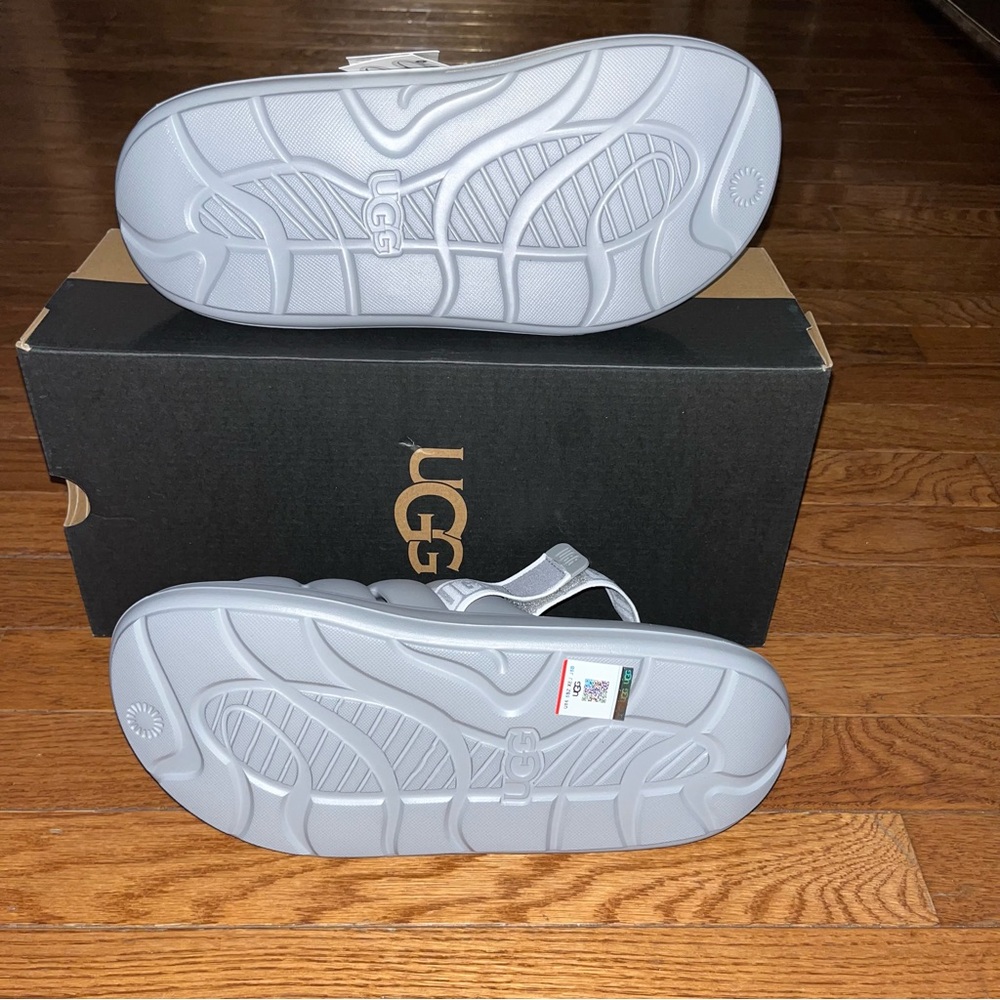UGG Sport Yeah Water Resistant Slingback Sandals Cobble Gray Men’s 10 - Picture 10 of 14